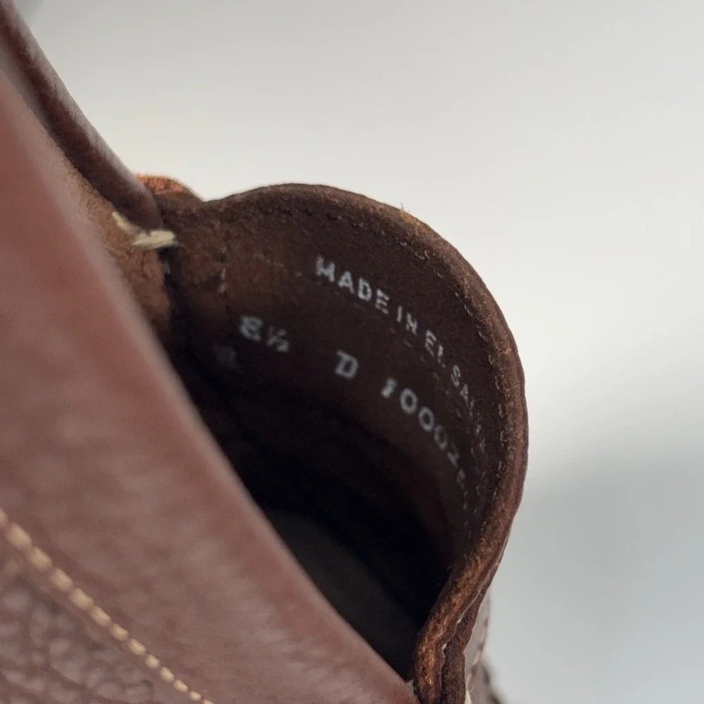 Brooks Brothers Men's‎ Brown Pebble Grain Penny Loafer Moccasin Drivers 8.5 M